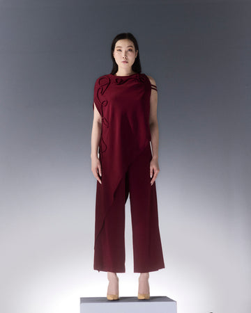 Rupu Cape & Trousers Set