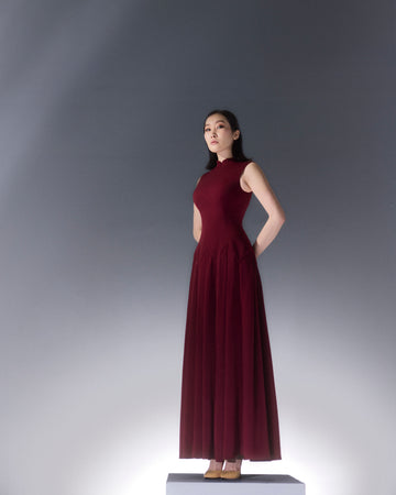Comtesse Low Waist Maxi Dress